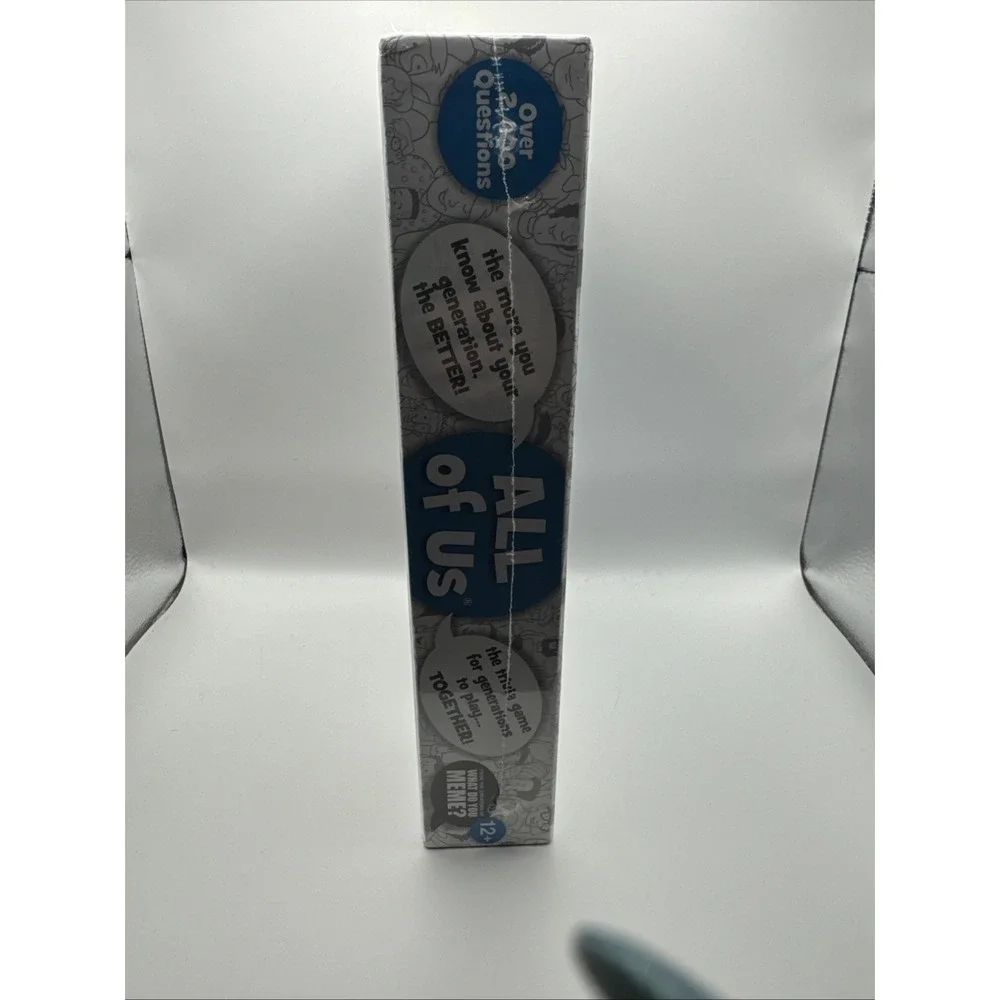 All Of Us The Trivia Game for Generations Play Together 2,400 Questions - New